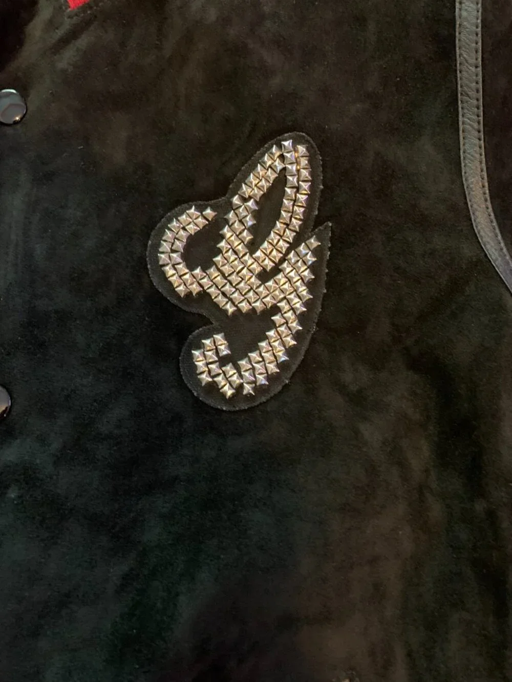 Gucci Varsity Signature studded jacket size 54.